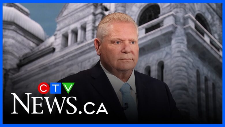 Premier Ford’s anti-tariff ad using Reagan’s voice is ‘poking the bear,’ political analyst says