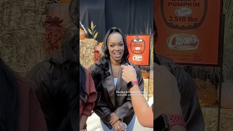 Raising Canes vs. a 2500 Pound Pumpkin?!