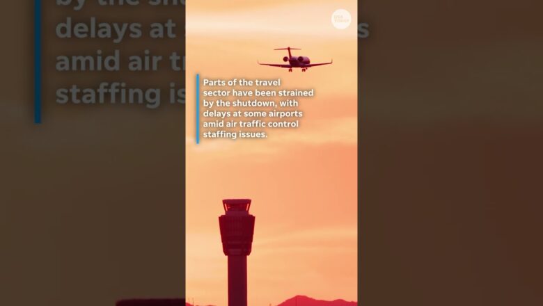 Secretary Kristi Noem blames Democrats for government shutdown in new airport video