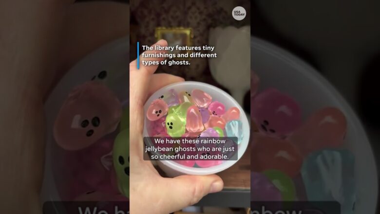 See adorable (and spooky) ghost library pop up in Portland