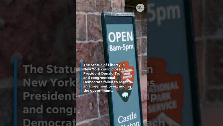 Statue of Liberty may close, visitors halted amid government shutdown #Shorts