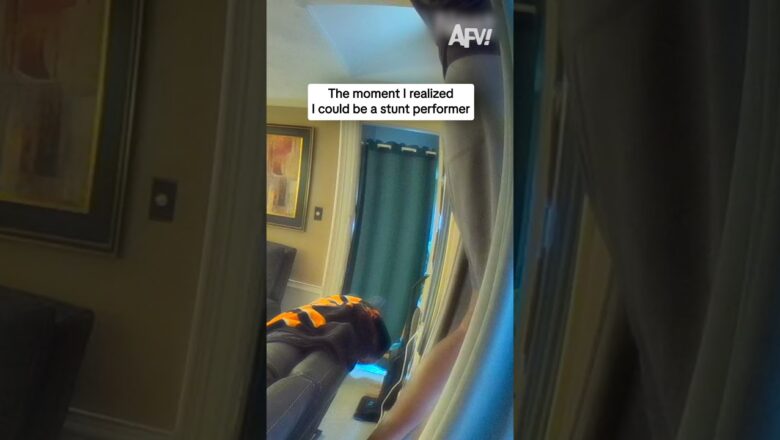 The moment I realized I could be a stunt performer