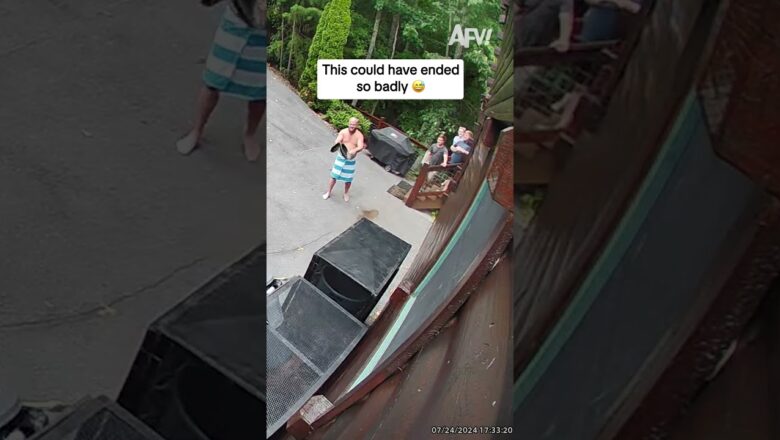 This could have ended so badly 😅