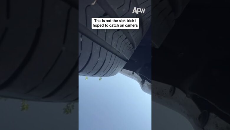 This is not the sick trick I hoped to catch on camera