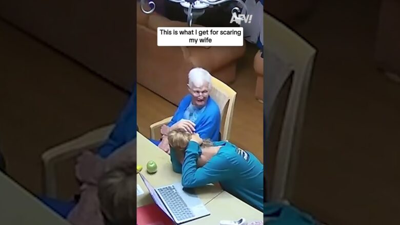 This is what I get for scaring my wife