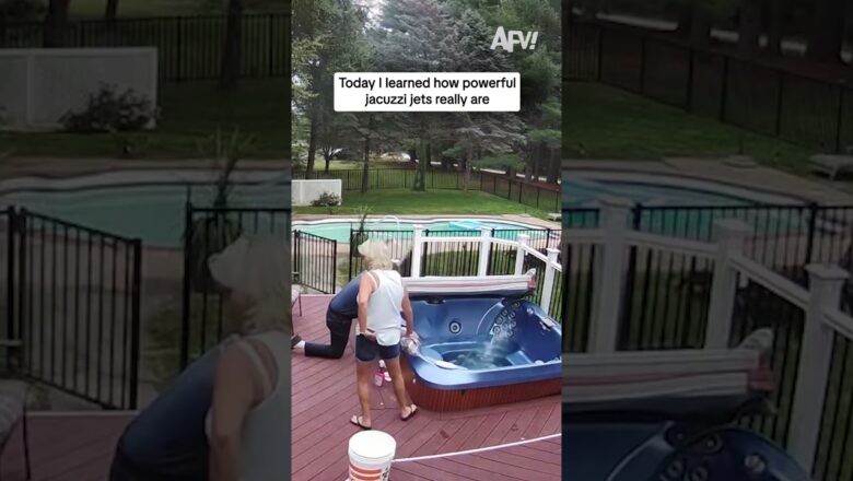 Today I learned how powerful jacuzzi jets really are