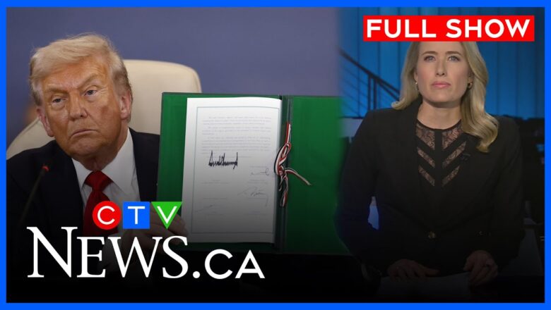 Trump cements Gaza peace plan at Peace Summit in Egypt | CTV National News for Monday, Oct. 13, 2025