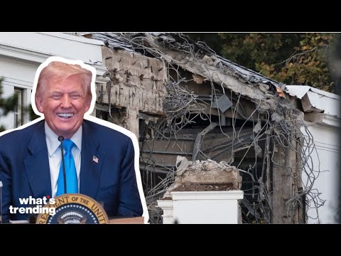 Trump Demolishes East Wing