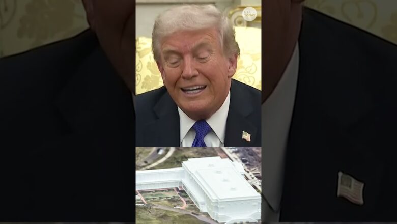 Trump unveils double decker White House ballroom model and says it ‘could be one of the greatest’