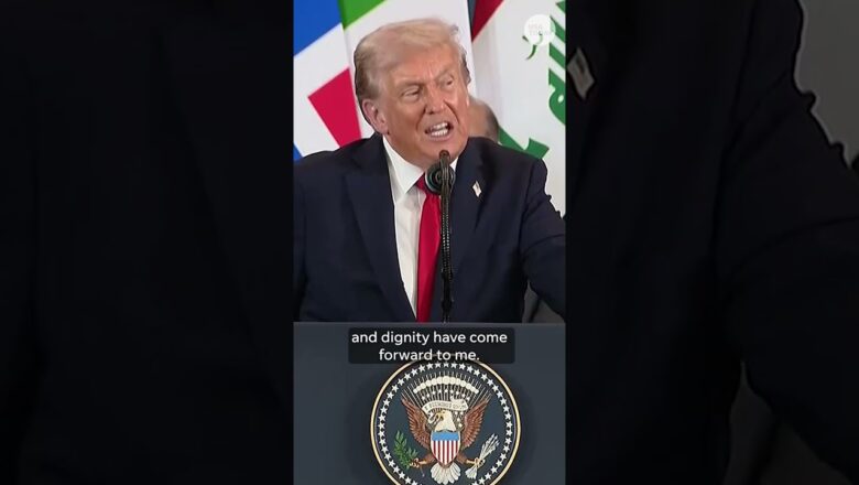 Trump vows to rebuild Gaza after ceasefire deal, hostage release