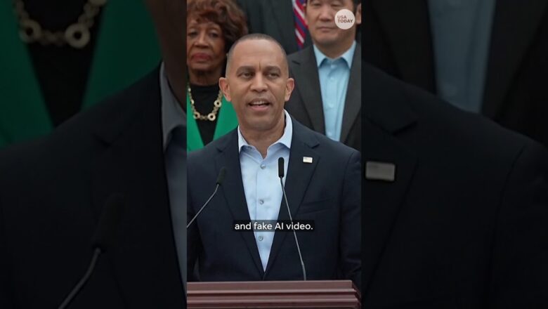 Vance defends Trump’s AI video of Jeffries amid backlash #Shorts