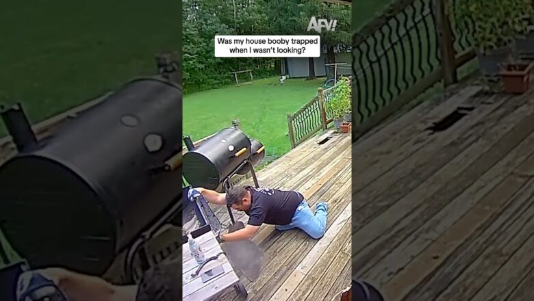 Was my house booby trapped when I wasn’t looking?