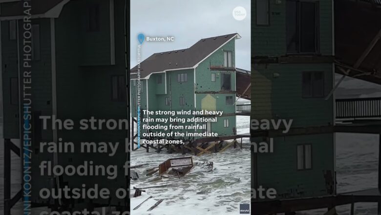 Watch: Nor’easter impacts East Coast with heavy rain, wind