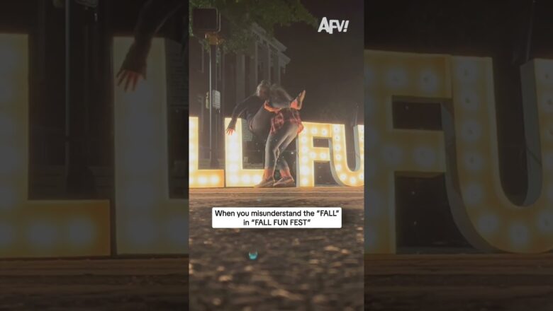 When you misunderstand the “FALL” in “FALL FUN FEST”