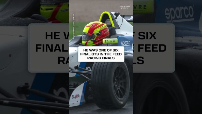 15-year-old California boy Truly Adams has a dream for Formula 1 #Shorts