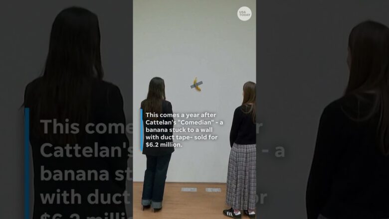 18-karat gold toilet fetches $12.1 million at Sotheby’s auction #Shorts