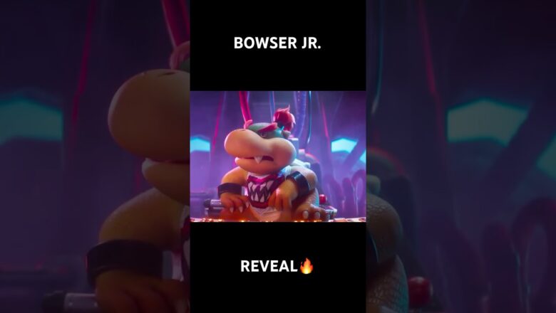 Benny Safdie is BOWSER JR.!