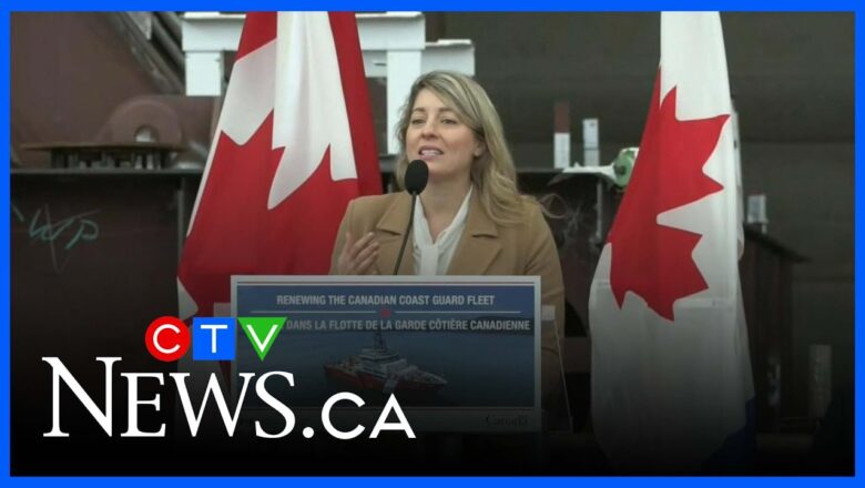 Canada’s Industry Minister Melanie Joly visiting Asia to discuss trade