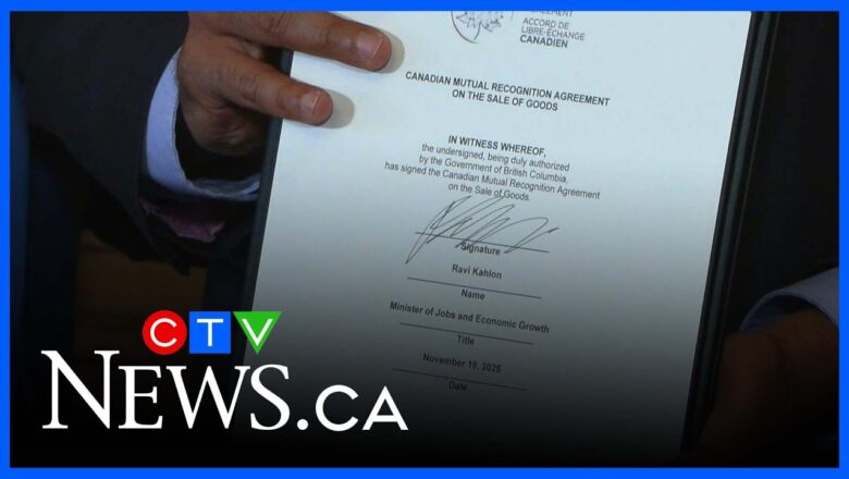Deal to cut inter-provincial red tape helps ‘create momentum’ for boosting Canadian industries