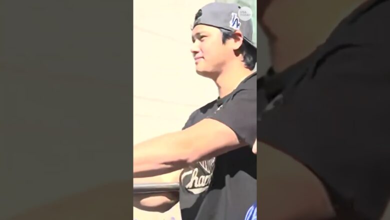 Dodgers celebrate World Series win over Toronto Blue Jays in Los Angeles