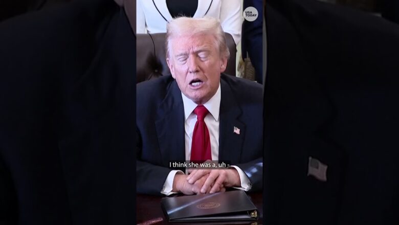 Donald Trump calls Nancy Pelosi an ‘evil woman’ in reaction to retirement