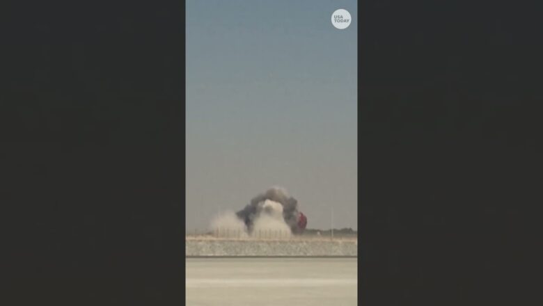 Dramatic videos show Indian airshow fighter jet crash, kill pilot in Dubai