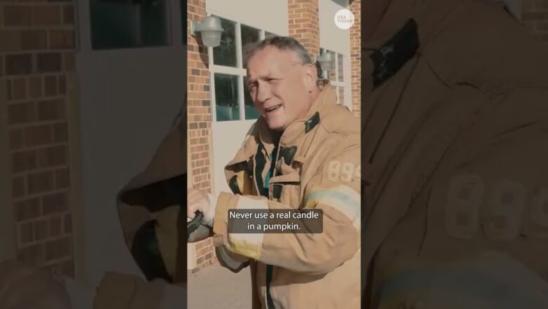 Firefighters find creative way to share Halloween safety tips