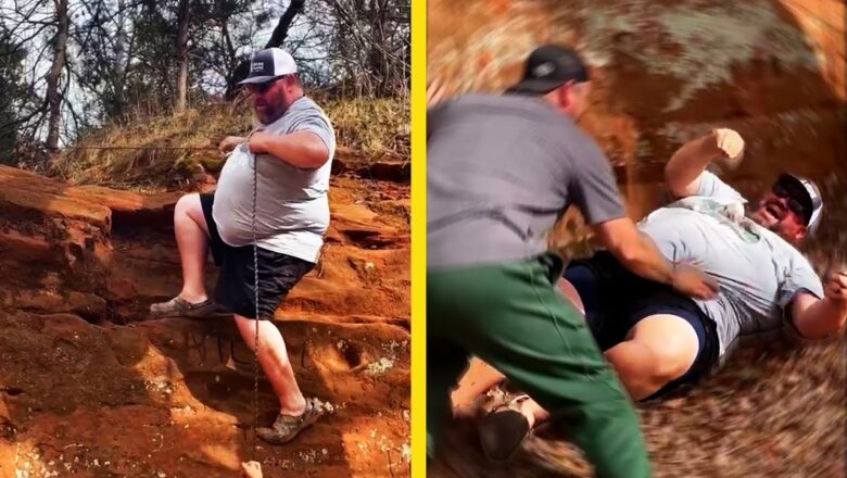 He Said “Trust the Rope”… Big Fail Incoming 🤣 Best Fails of the Week
