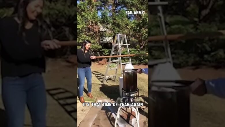 I’m never cooking again…