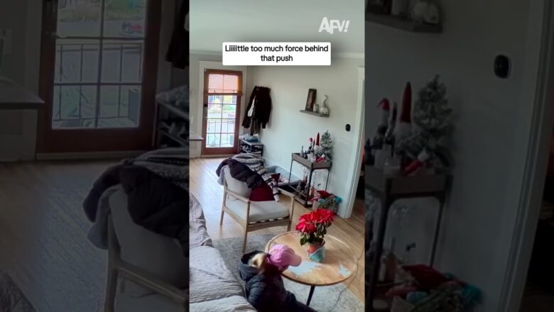 Liiiiittle too much force behind that push