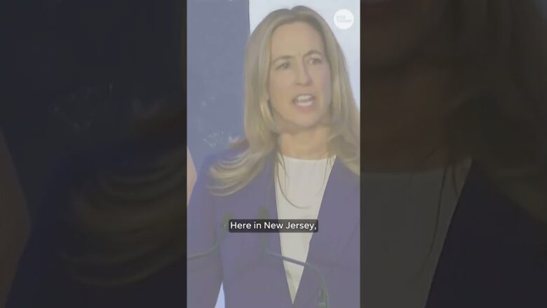 Mikie Sherrill defeats Jack Ciattarelli in New Jersey governor’s race #Shorts
