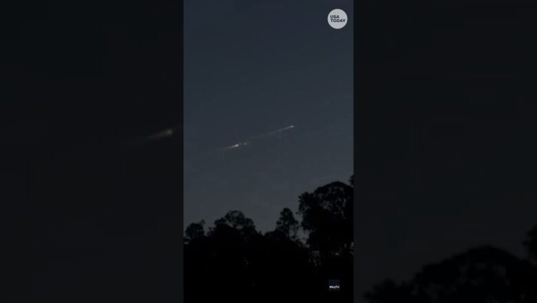 Mysterious fiery streaks seen across Central Florida