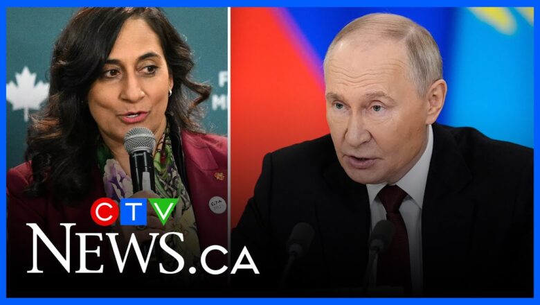 New sanctions against Russia a ‘moral position’ that sends a clear message, Anand says