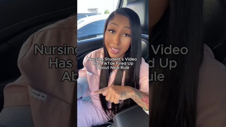 Nursing Student Goes VIRAL Reacting to The New DOE Rule