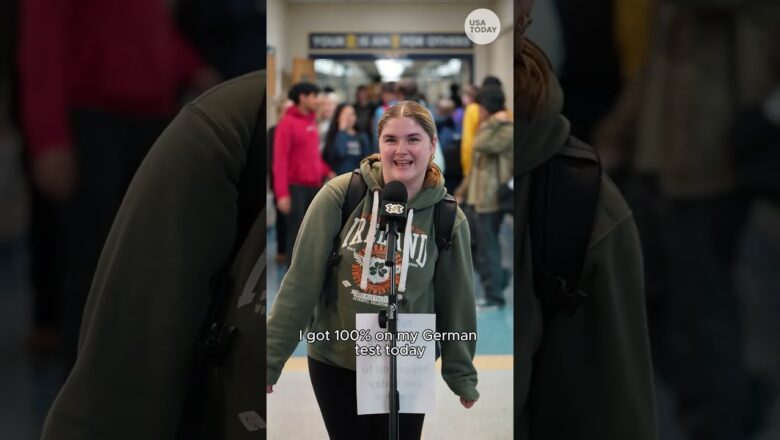 Ohio students practice gratitude in sweet Thanksgiving video #Shorts