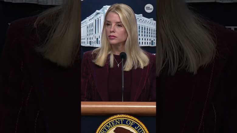 Pam Bondi explains DOJ plan for Epstein files release, new probe #Shorts