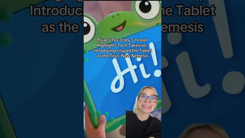 Pixar’s Toy Story 5 Teaser Highlights Tech Takeover, Introducing Lilypad the Tablet