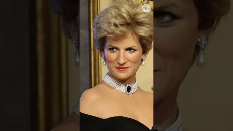 Princess Diana and her ‘revenge dress’ immortalized in a wax replica