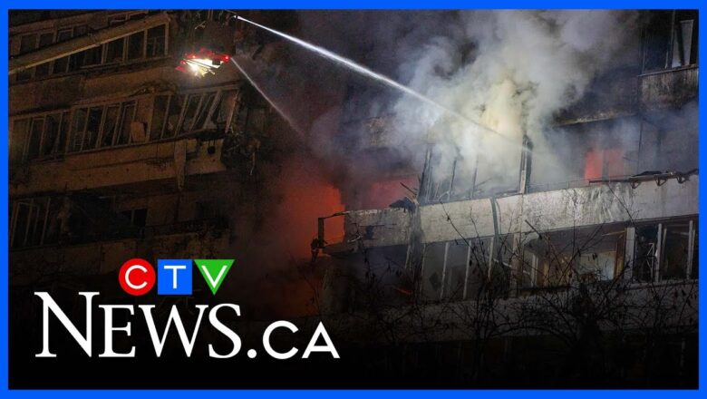 Russia strikes Ukraine, killing at least seven people and knocking out electricity, water, heat