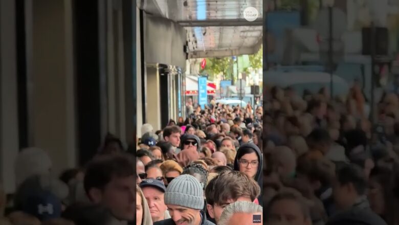 See Shein’s new store in Paris draw massive lines #Shorts