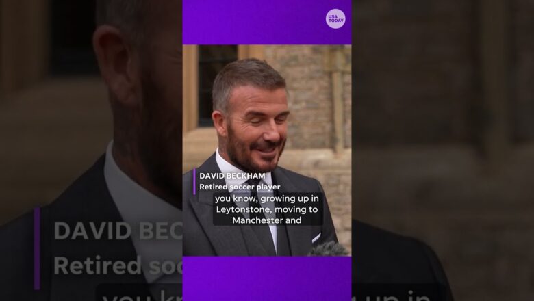 See soccer legend David Beckham knighted by King Charles at Windsor Castle