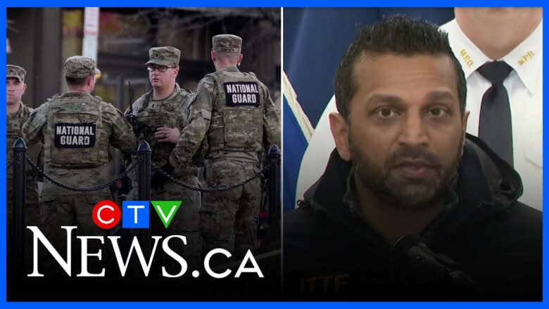 Suspect drove across country before shooting two National Guard officers in D.C. | U.S. Officials