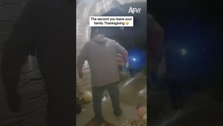 The second you leave your family Thanksgiving ๐