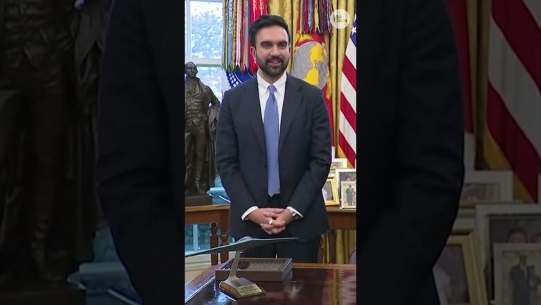 Trump, Mamdani talk about love for New York after White House meeting