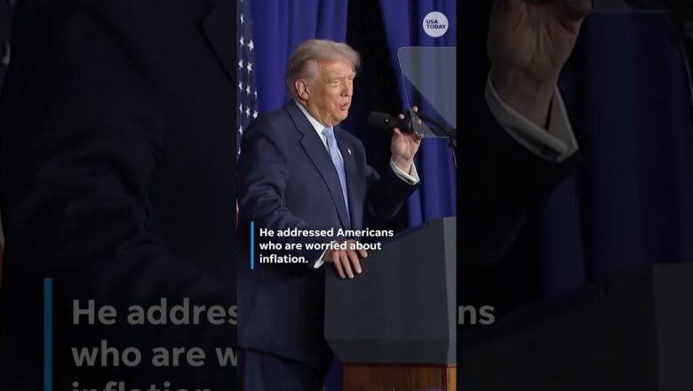 Trump speaks about affordability at McDonald’s forum #Shorts