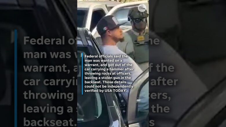 U.S. citizen detained by ICE with child sitting in car #Shorts