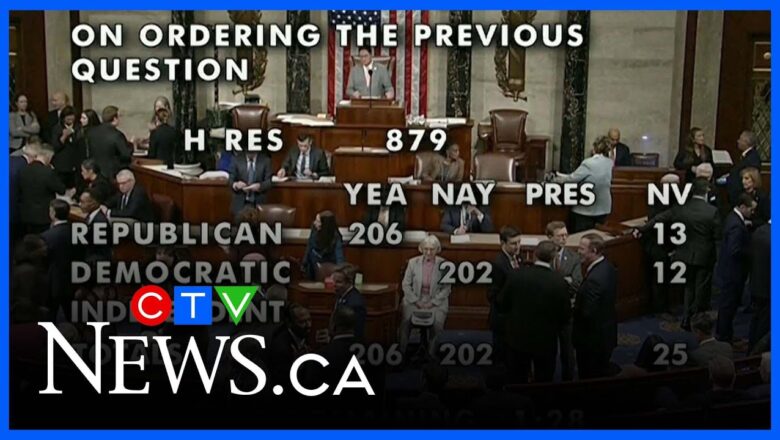 U.S. House passes motion to force the release of the Epstein files