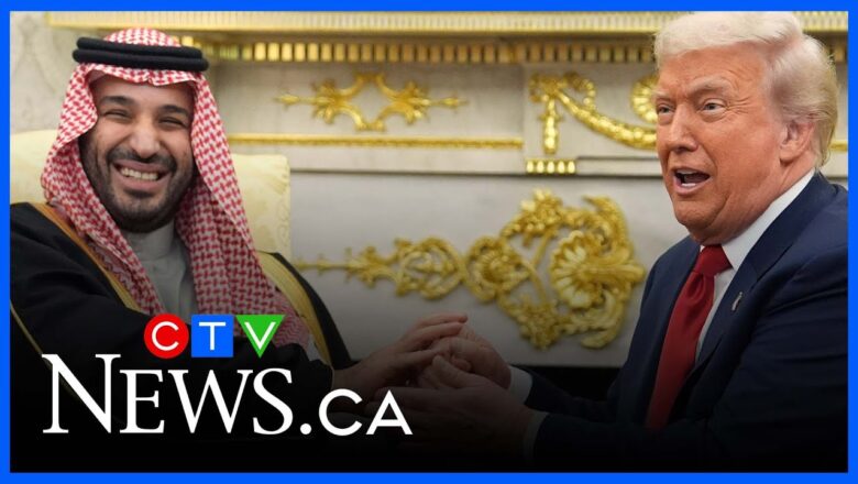 U.S. President Donald Trump meets with Saudi Crown Prince at the White House