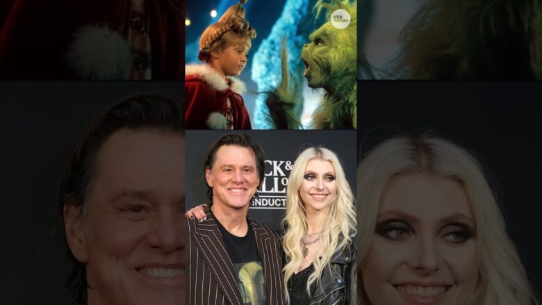 Watch ‘Grinch’ stars Jim Carrey, Taylor Momsen, reunite 25 years after blockbuster film