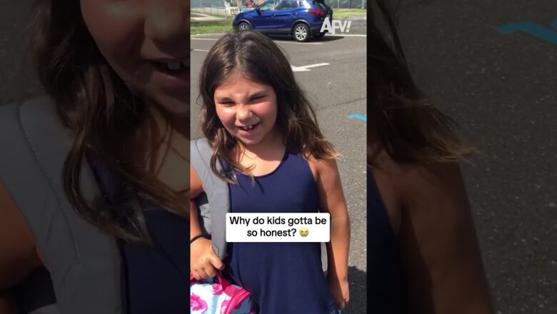Why do kids gotta be so honest? ๐ญ